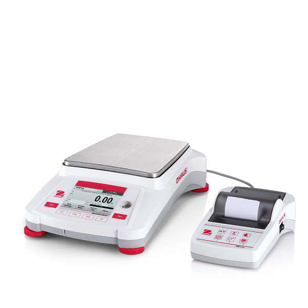 OHAUS-AX4202-With printer