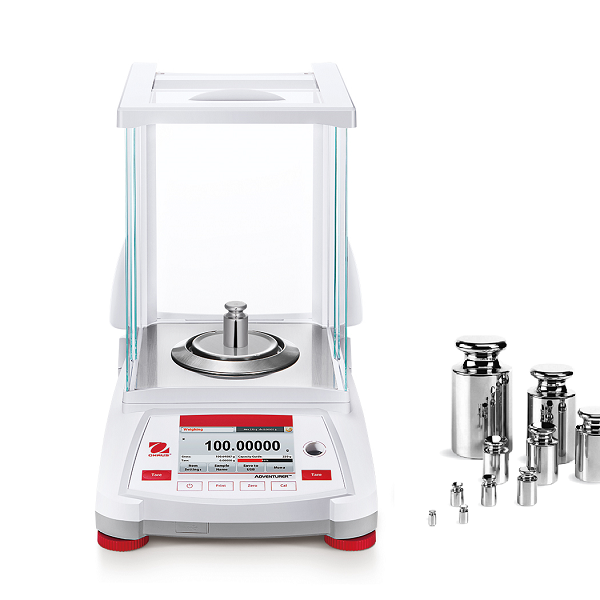 OHAUS-AX225D-Semi-Micro-Balance-with-Weights